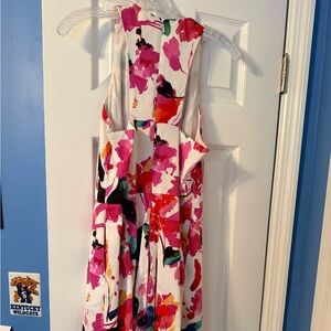 Lauren Ralph Lauren Floral Fit & Flare Dress w/ Pockets – Size 6